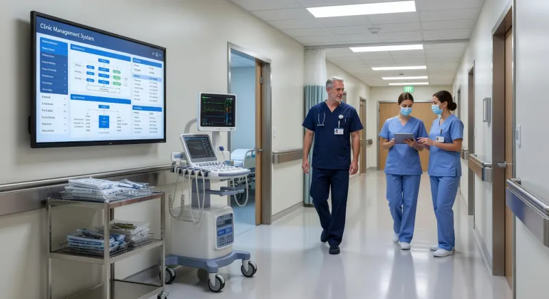 clinic management system features